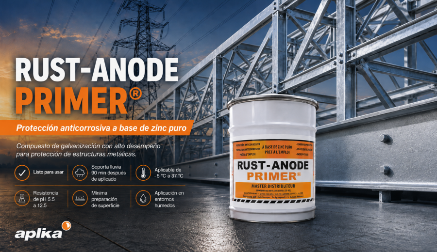 Rust-Anode Primer®: Zinc-Rich Galvanizing for Steel Structures
